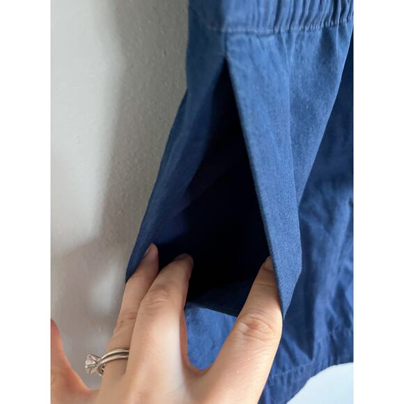 COS | Navy Drawstring Shorts Romper | US Sz 2 - Picture 7 of 13